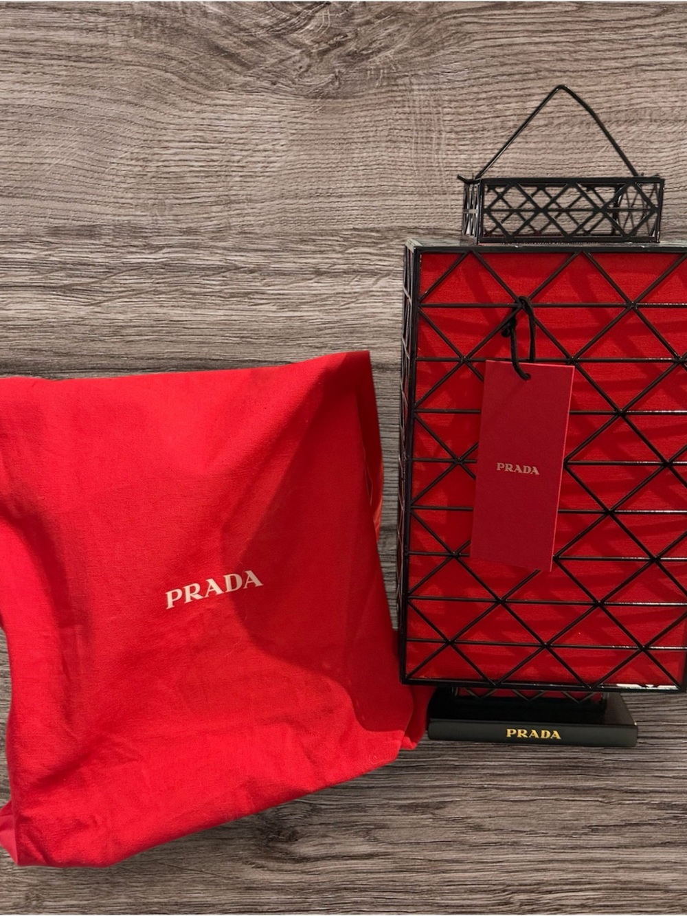Prada Geometric Lantern